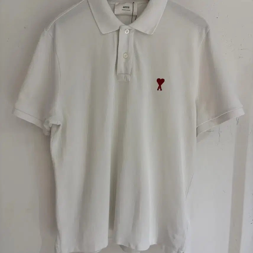 [BUNJANG] AMI Paris Cotton T-Shirt / 아미 피케이