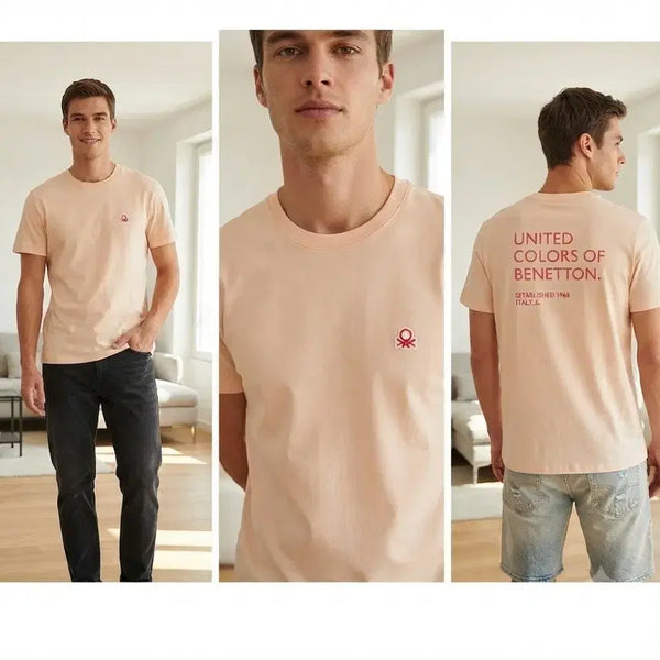 [BUNJANG] Benetton T-shirt Men's Size 105 / (무료배송)베네통 티셔츠 남 105