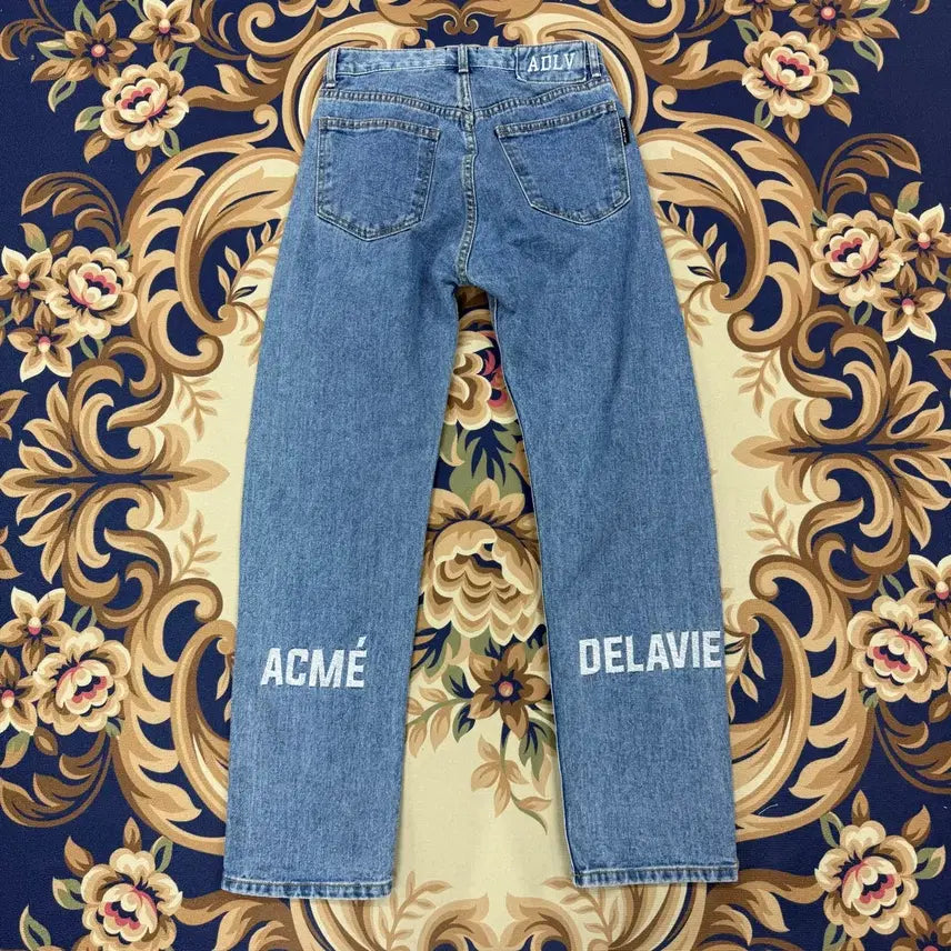 [BUNJANG] Acme de la vie Spellout Denim Pants / (0)아크메드라비 acme de la vie 스펠아웃 데님팬츠