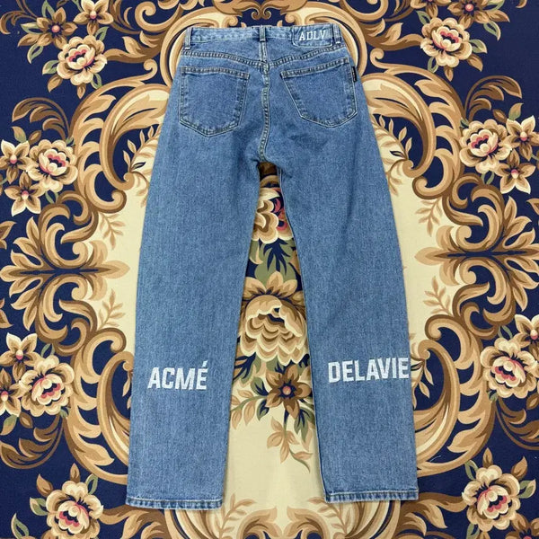 [BUNJANG] Acme de la vie Spellout Denim Pants / (0)아크메드라비 acme de la vie 스펠아웃 데님팬츠