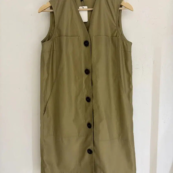 [BUNJANG] SOPHID HURE Long Vest Camel / 소피드후레 롱베스트