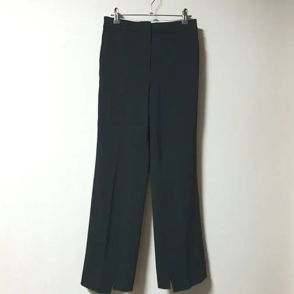 [BUNJANG] System Slit Wide Slacks Pants Size 44 Black / 시스템 system  슬릿 슬랙스 팬츠 44 사이즈 정품