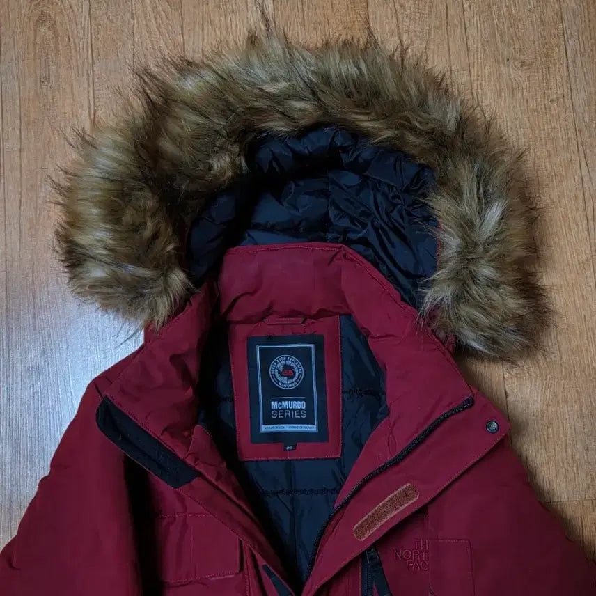 [BUNJANG] The North Face McMurdo Waterproof Windproof Padded Jacket Burgundy Size 100 / (최상급)노스페이스 방수 방풍 맥머도 패딩, 실제실측 100 사이즈, 버건디색