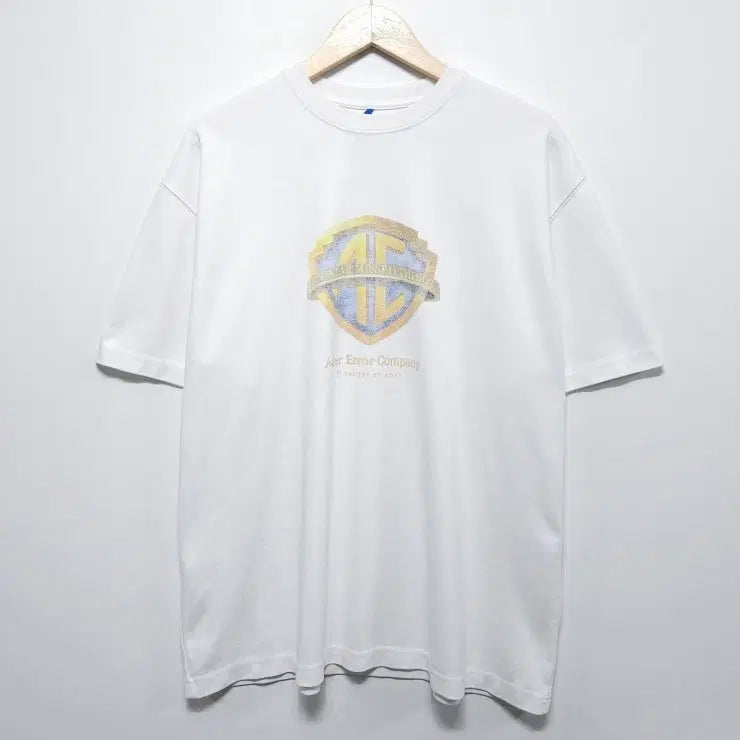 [BUNJANG] ADER ERROR 19FW Warner Bros. Parody Oversized T-Shirt / 105 ADER ERROR 아더에러 반팔 티셔츠 19FW 워너브라더스 패러디 오버핏 화이트