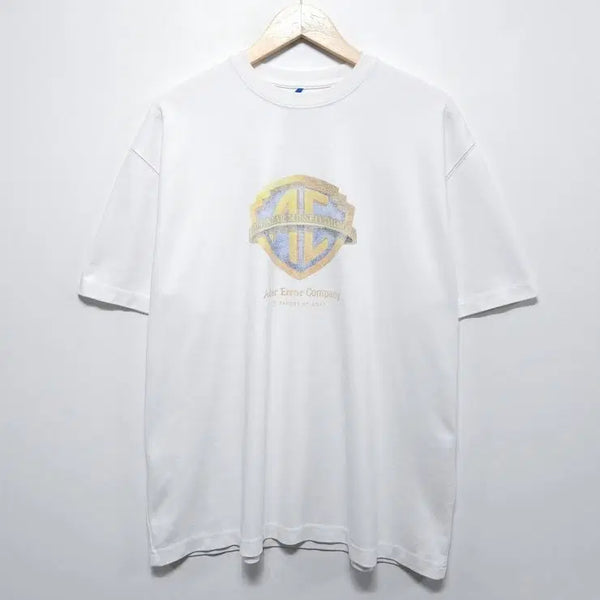 [BUNJANG] ADER ERROR 19FW Warner Bros. Parody Oversized T-Shirt / 105 ADER ERROR 아더에러 반팔 티셔츠 19FW 워너브라더스 패러디 오버핏 화이트