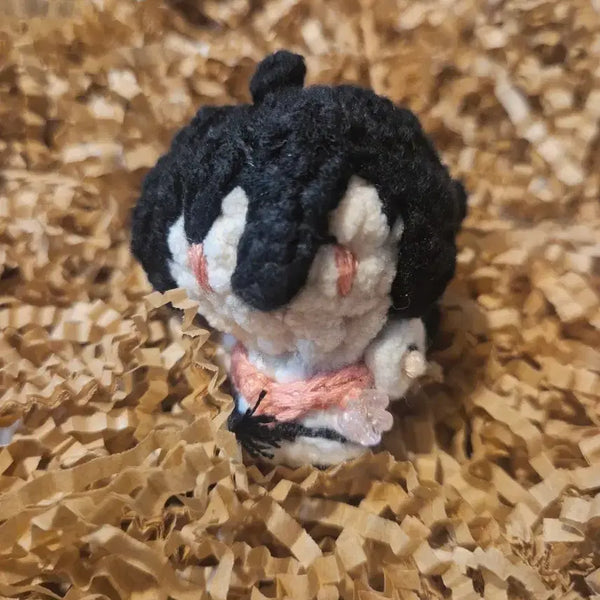 [BUNJANG] Hwasan Returns Cheongmyeong Knit Doll Keychain / 화산귀환 청명 뜨개인형 키링