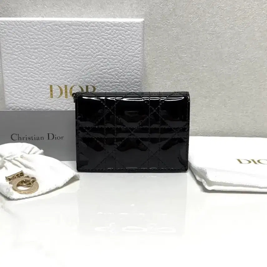 [BUNJANG] Dior Cannage Wallet (Full Box, Authentic) / (풀박스 정품) 디올 까나쥬 지갑