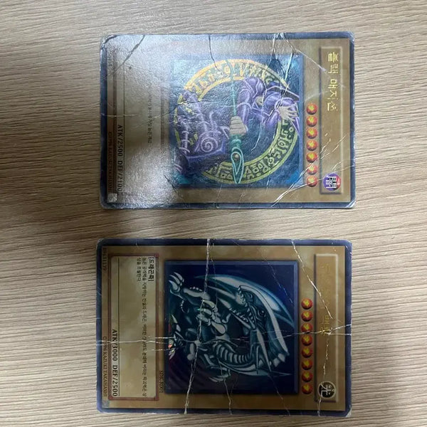 [BUNJANG] Yu-Gi-Oh! Black Magician & Blue-Eyes White Dragon Bundle (SDK, SDY) / (폐급)유희왕 블랙 매지션,푸른 눈의 백룡 일괄 sdk,sdy