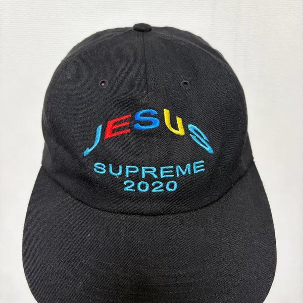 [BUNJANG] Supreme Jesus Embroidery 6-Panel Cap / 슈프림 지저스 자수 6패널 캡