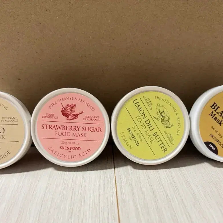 [BUNJANG] SKINFOOD Food Mask Bundle Set / 스킨푸드 푸드 마스크 4종 일괄