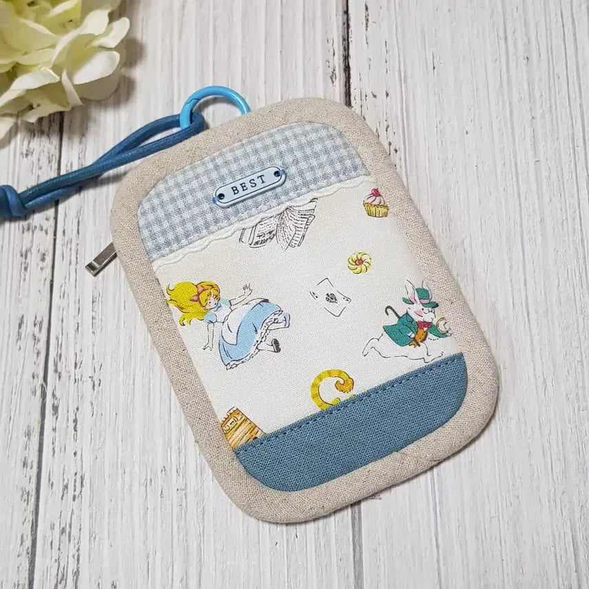 [BUNJANG] Alice Fabric Card Wallet / {핸드메이드} 앨리스 원단 카드지갑