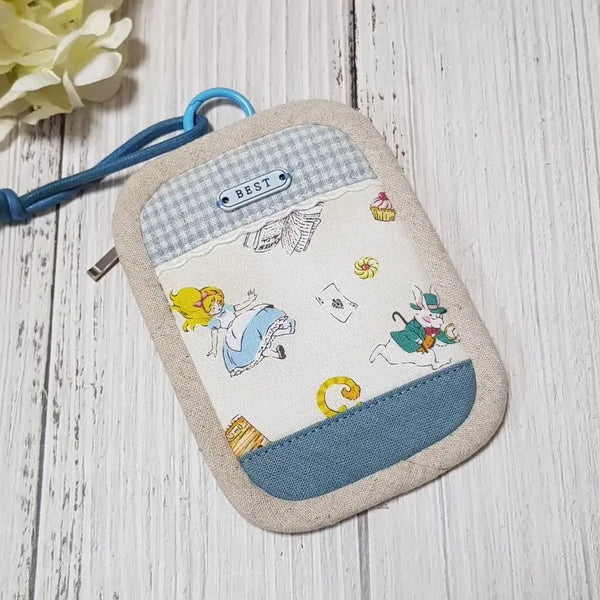 [BUNJANG] Alice Fabric Card Wallet / {핸드메이드} 앨리스 원단 카드지갑