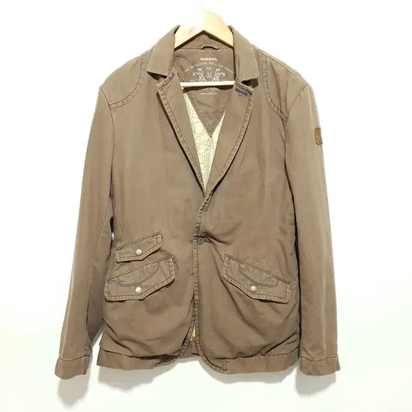[BUNJANG] Diesel Double Pocket Blazer Jacket (M/95) / 디젤 더블 포켓 블레이저 자켓 M 95