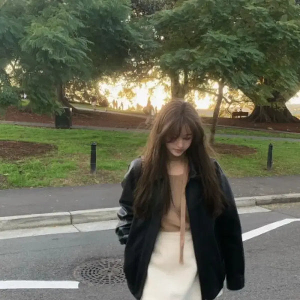 [BUNJANG] MODO Mills Leather Jacket / 샵모도 MODO 밀즈레더자켓 mills leather jacket