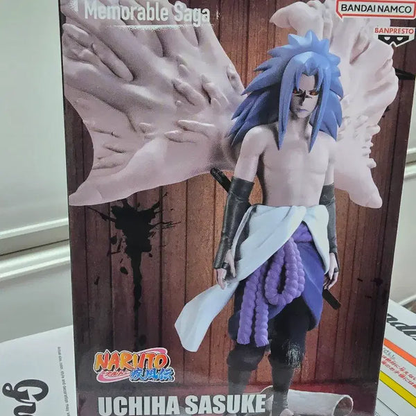 [BUNJANG] Naruto Uchiha Sasuke Memorible Saga Figure (Sealed) / 미개봉)) 나루토 우치하 사스케 메모러블 사가 피규어 미개봉