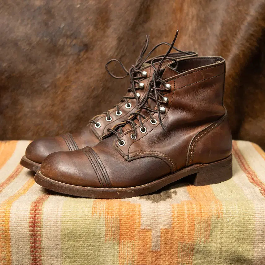 [BUNJANG] Red Wing 8111 Iron Ranger Amber Harness Boots - US 9D (270) / [9D] 레드윙 8111 아이언레인져 앰버 하니스 구형 270