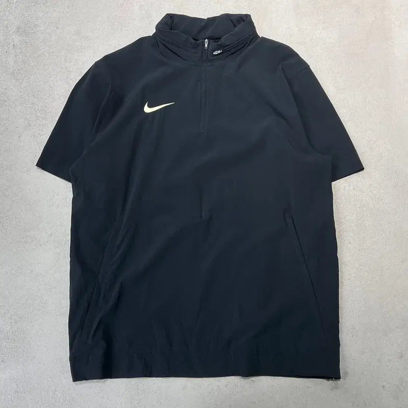 [BUNJANG] Nike Logo Half-Zip Pullover / 나이키 로고 하프집업 풀오버 s12383