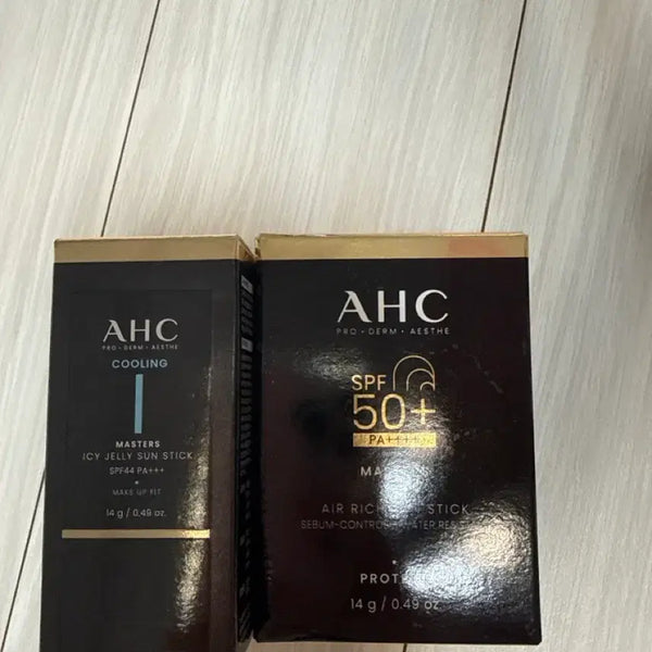 [BUNJANG] AHC Masters Sun Stick Set (Cooling, Airy Rich) / AHC 마스터즈 선스틱 2종 (쿨링, 에어리치)