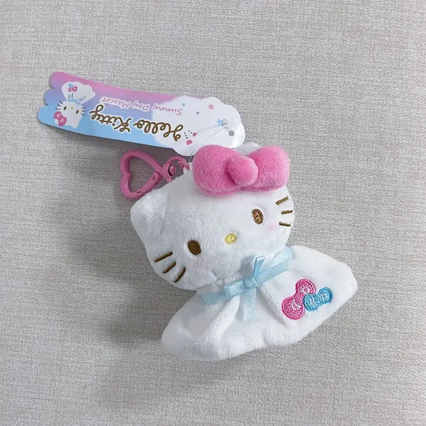 [BUNJANG] Sanrio Hello Kitty Teru Teru Bozu Plush Keychain / 헬로키티 산리오 테루테루보즈 키티 인형 키링