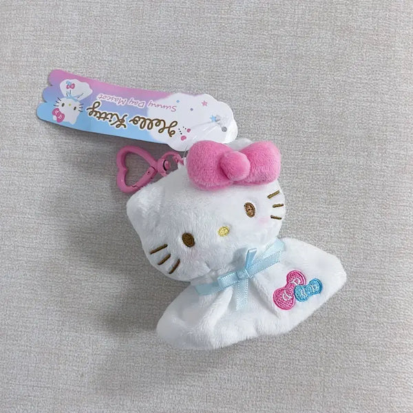 [BUNJANG] Sanrio Hello Kitty Teru Teru Bozu Plush Keychain / 헬로키티 산리오 테루테루보즈 키티 인형 키링