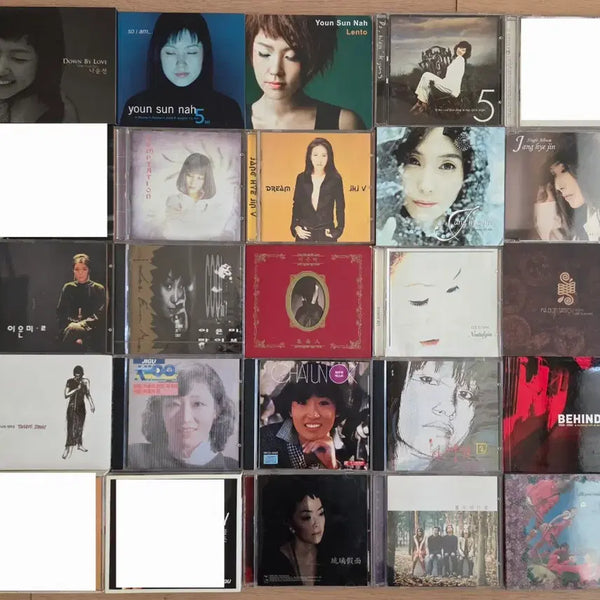 [BUNJANG] Various Korean Female Artists CD Collection / 나윤선 이은미 김윤아 장혜진 한영애 이선희 이소라 박강수