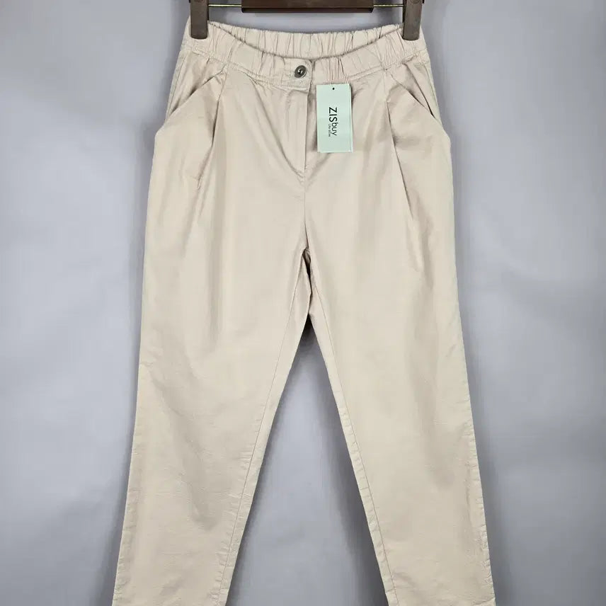 [BUNJANG] JISEN Banding Span Casual Cotton Pants / [무료배송]새상품 지센 67-88 (F) 밴딩 스판 얇은 원단 캐주얼 면바지 팬츠