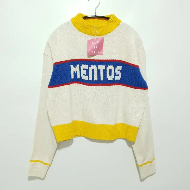 [BUNJANG] Love Is True Mentos Knit Top (Free Size) / 러브이즈트루 멘토스 니트 F