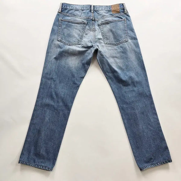 [BUNJANG] GAP Tapered Fit Stretch Washed Denim Jeans Size 32 / 갭 GAP 청바지 테이퍼드 스판 워싱 데님 사이즈32 R7038