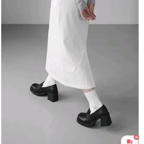 [BUNJANG] Platform Loafers / 통굽 로퍼 230 키키 이솔 착용