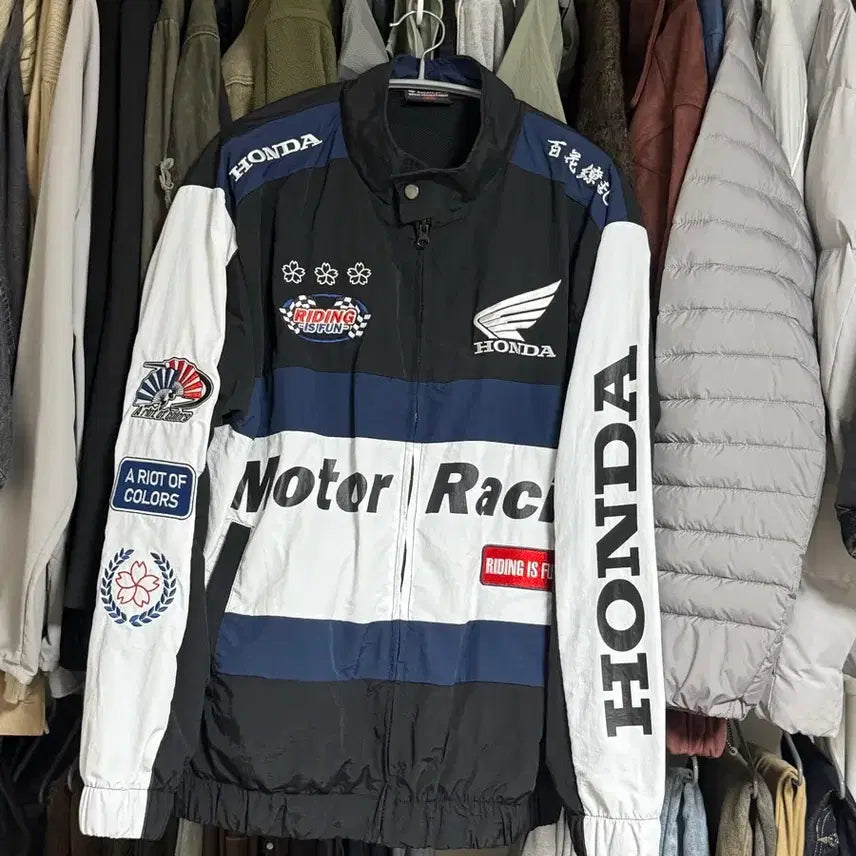 [BUNJANG] Honda Windbreaker Jacket / 혼다 바람막이