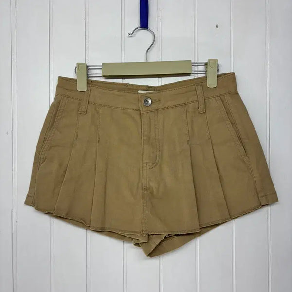 [BUNJANG] OOT Beige Short Skirt Pants (27-inch) / OOT 베이지 숏 치마바지 27인치 ㅡ0808