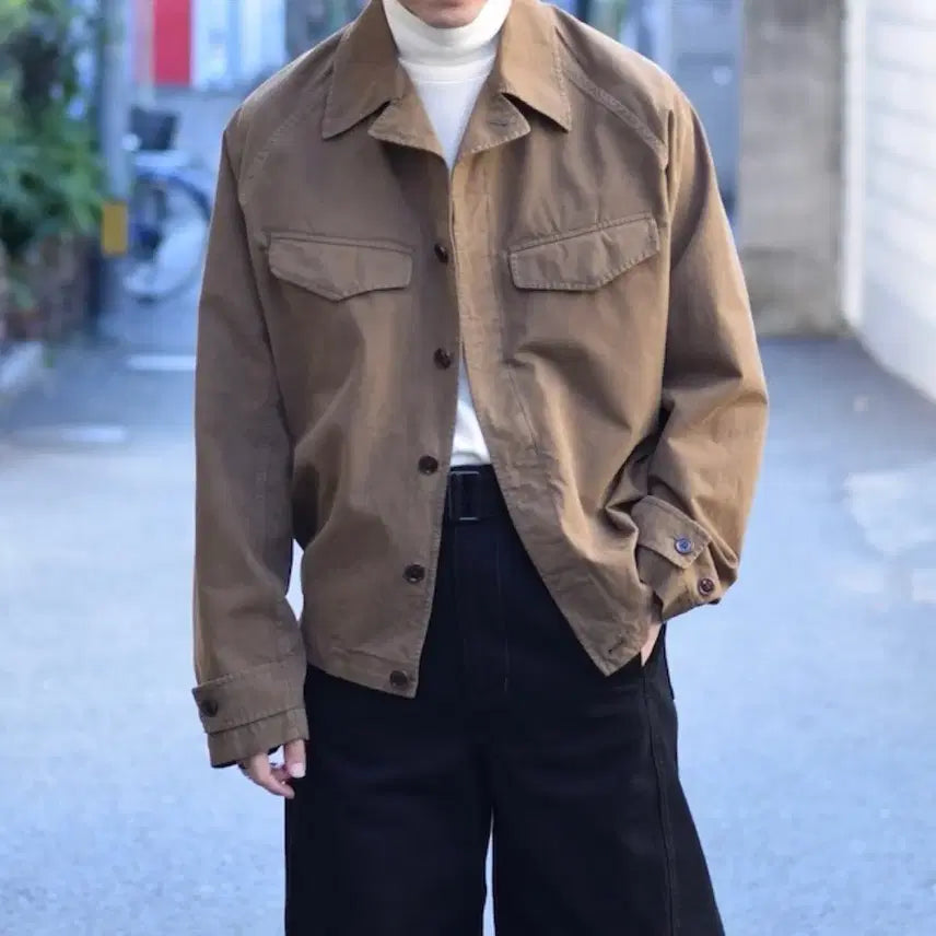 [BUNJANG] Lemaire Field Overshirt Havana / 르메르 필드 오버셔츠 하바나