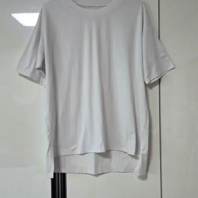 [BUNJANG] STL Basic Plain Short Sleeve T-Shirt White / STL 기본 무지 반팔 티셔츠 화이트