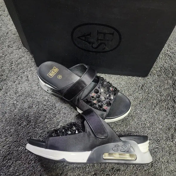 [BUNJANG] ASH Black Air-Sole Slippers Size 36 / 아쉬 블랙 에어솔 슬리퍼 36사이즈
