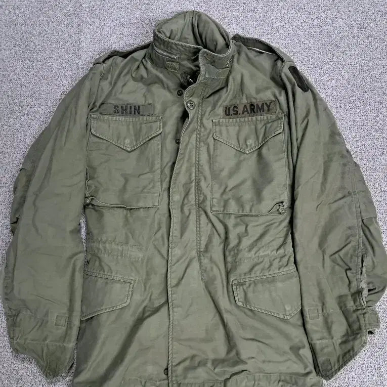 [BUNJANG] M-65 Field Jacket 2nd Gen with Gray Liner / m65필드자켓2세대 그레이라이너131