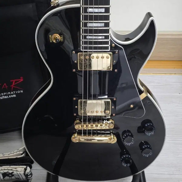 [BUNJANG] Spear RD-250 Les Paul Black Electric Guitar / [S급] 스피어 RD-250 레스폴 블랙 (봇치 마이너 카피)