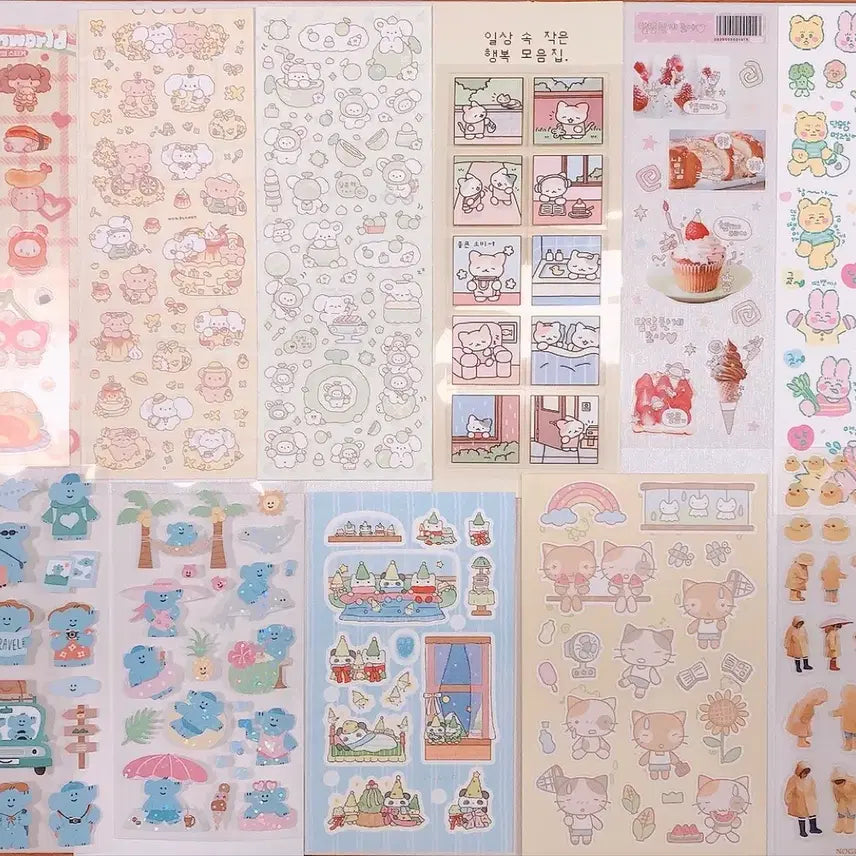 [BUNJANG] Assorted Sticker Bundle / 다꾸 스티커 일괄 판매