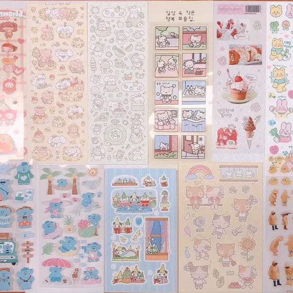 [BUNJANG] Assorted Sticker Bundle / 다꾸 스티커 일괄 판매