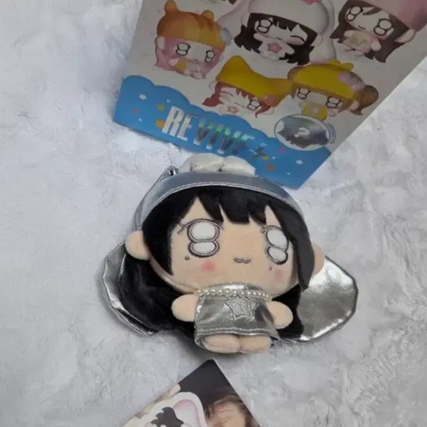 [BUNJANG] IVE Rei Petit-v Plush & Photocard Set / 아이브 쁘띠브 원영 시크릿