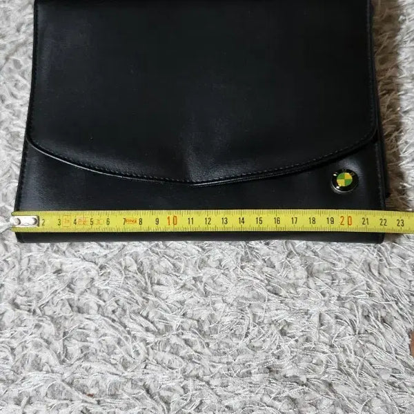 [BUNJANG] BMW Leather Handbag Pouch / BMW 핸디백 미니백 가죽백 손가방 파우치