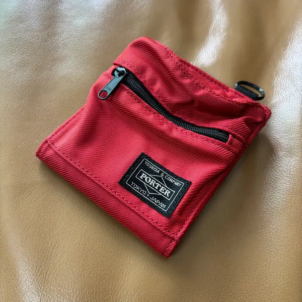 [BUNJANG] Porter Hybrid Wallet / PORTER 포터 하이브리드 레드 월렛 지갑