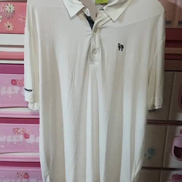 [BUNJANG] Camel Active Short Sleeve Polo Shirt White / 카멜액티브 반팔 카라티 흰색 세탁완료시원한재질