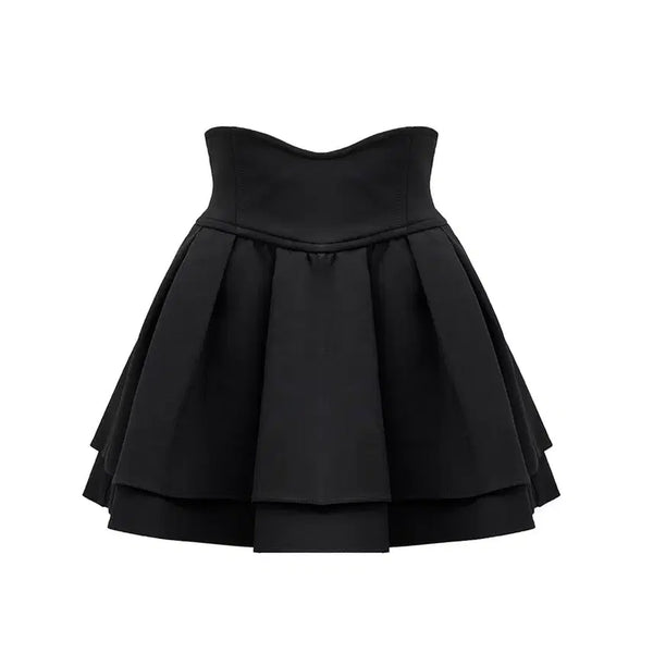 [BUNJANG] Michelle Macaron Mi-Gak Skirt Black S -> M Exchange / 교환) 미셸마카롱 미각스커트 블랙 s->m