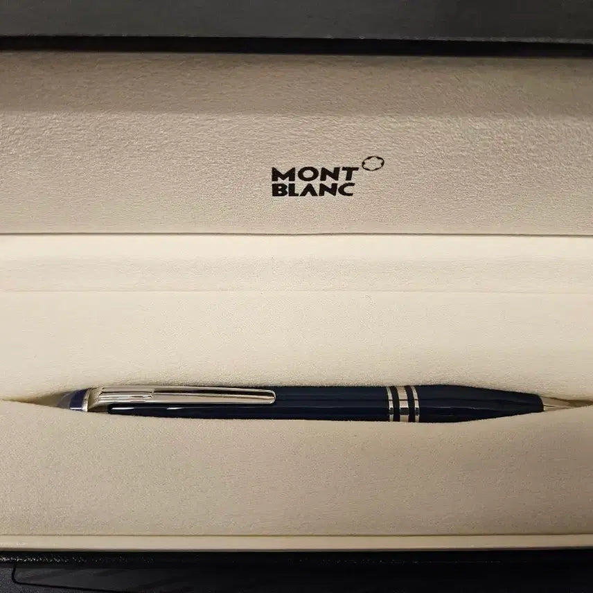 [BUNJANG] Montblanc Starwalker Blue Resin Ballpoint Pen / 몽블랑 스타워커 블루 레진 볼펜