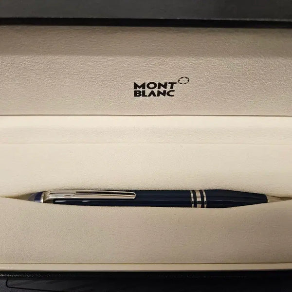 [BUNJANG] Montblanc Starwalker Blue Resin Ballpoint Pen / 몽블랑 스타워커 블루 레진 볼펜