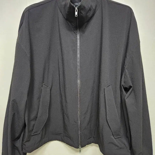 [BUNJANG] Zara Black Zip-Up Jumper / [L] 자라 블랙 짚업 점퍼 (zara)