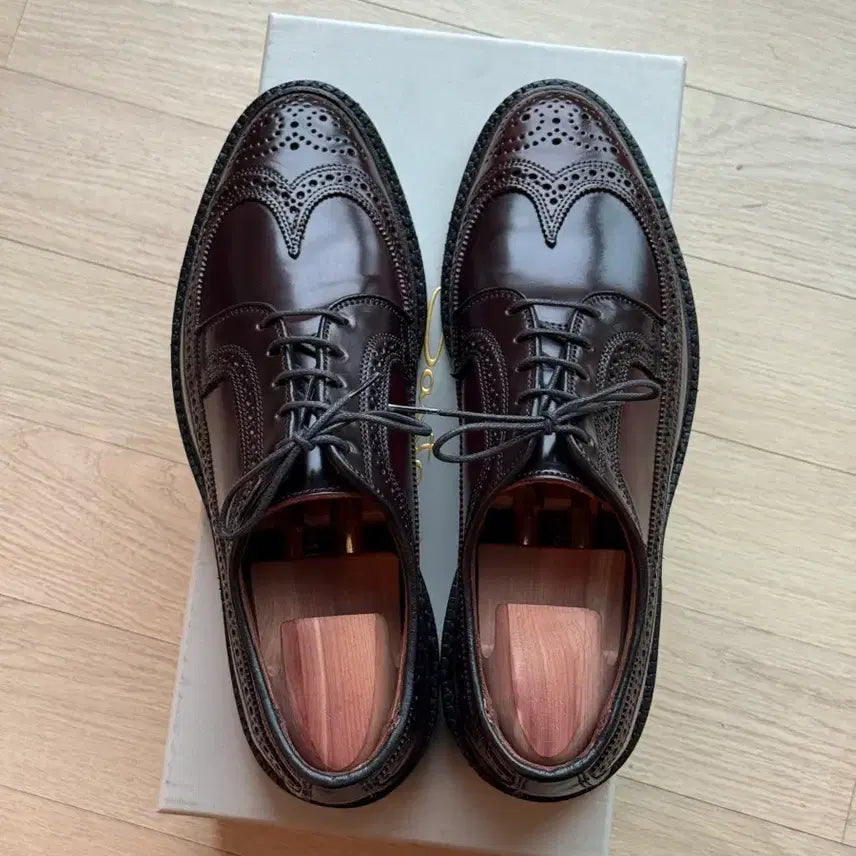 [BUNJANG] Allen Edmonds Long Wing Blucher (Horween Shell Cordovan) New / 알렌 에드몬즈 롱윙 블러처(호윈 쉘코도반) 신품 (알든 975 유사)