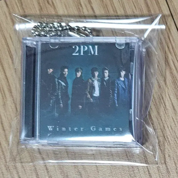 [BUNJANG] 2PM Tokyo Dome Mini CD Keyring Bandai Gacha / 2PM 도쿄돔 미니 CD키링 반다이 가챠