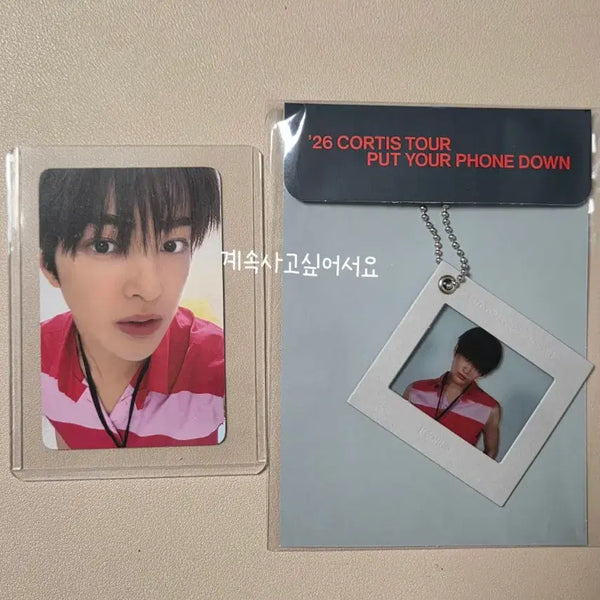 [BUNJANG] ONEUS Gunhoo Core Zone Photocard & Film Keychain Bundle Set / 코르티스 건호 코어존 포카 / 필름 키링 일괄