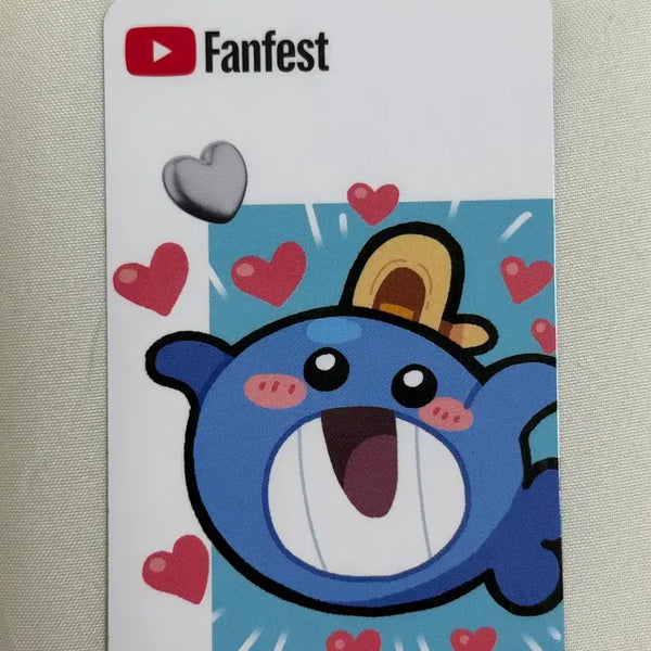 [BUNJANG] Latte Youtube Fanfest Whale Photocard / 잠뜰 유튜브 팬페스트 고래 포토카드